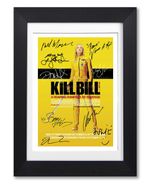 KILL BILL MOVIE CAST SIGNED POSTER PRINT PHOTO AUTOGRAPH GIFT FILM UMA THURMAN