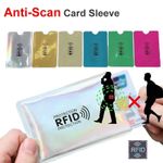 RFID Blocking Card Sleeves 10 Pack Credit Debit Protector Anti Scan Wallet UK