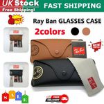 Ray Ban GLASSES CASE-Ray Ban SUNGLASSES CASE-Ray Ban CLEANING CLOTH FREE-FST PST