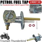 For Triumph Bonneville Carb Models 2001-2009 Motorcycle Fuel Tap 2400150 Metal