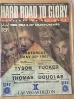 Mike Tyson V's Tucker Original Fight Program, Vegas Hilton 1987