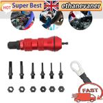 Profi Electric Impact Drill Rivet Rivnut Nut Gun Adapter M3 M4 M5 M6 Attachment