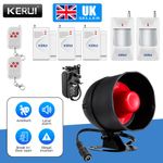 110dB Loud Siren DIY Home Wireless Alarm System Anti-theft Burglar Security