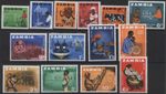 Zambia 1964 Definitive set of 14, mint MNH