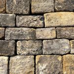 Reclaimed Weathered Punch Face Building Stone