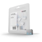 Lindy 40462 USB Port Blocker – Pack of 10 Blue – Type-A Physical Security