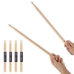 Maple Drum Sticks Wooden Drumsticks Practice Percussion Drum Stick Pair