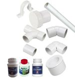 Solvent Weld Waste pipe Fittings in White 32mm / 40mm / 50mm( 36mm / 43mm/ 56mm)