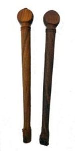 2 x Sitar Replacement Sympathetic Tuning Peg For Full Size Sitars Bulb Wooden