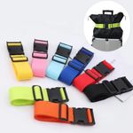 Adjustable Strong Extra Safety Travel Suitcase Luggage Baggage Straps Tie Belt