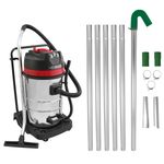 Gutter Cleaning System 80L Wet & Dry Hoover & 24ft Gutter Vacuum