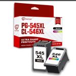 Replacement Canon PG-545XL CL-546XL Printer Ink For Canon PIXMA MG3050 TS3150