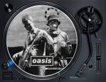 Oasis Live 25 Gallagher Brothers Indie 12" Turntable Slipmat DJ Vinyl Record Mat