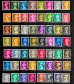 GB 1993-2 Machin definitive y series SGY1667-Y1803 fine used selection 56 stamps