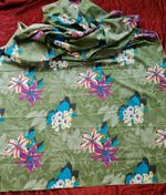 Cranston Print Works Tiger Lily Oleander Screen Pattern Fabric Cotton 2.9 metres