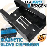 US PRO Magnetic Glove Box Holder / Dispenser For Disposable Gloves Strong Magnet