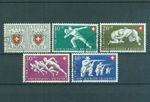 Switzerland 545/9 Pro Patria 1950 Stamped