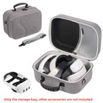 For Oculus Quest 3 VR Headset Portable Handbag Carrying Case w/ Shoulder Strap