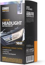 CERAKOTE® Ceramic Headlight Restoration Kit – Guaranteed To Last As Long As