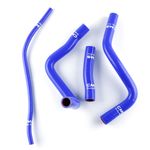Blue For 2001 02-2004 Suzuki GSXR1000 K1 K2 K3 K4 Silicone Radiator Coolant Hose