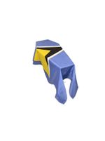 Saint Lucia Coffin Drape Flag | Next Day Delivery Available