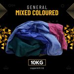 10kg Mixed Coloured Bale General Use Garage Workshop Cleaning Rags Wiping Cloths