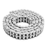Double row Drive Chain 1.524m 06B/08B/10A/12A-2 roller chain 304 Stainless Steel