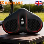 Oversized Bike Saddle Ergonomic Soft Bicycle Seat Widen Thicken Noseless Big Pad