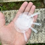 50Pcs 5Cm Mini Transparent Blank Fan DIY Art Concert KPop freebies