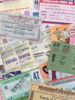 UEFA European Tickets/Entrada/Biglietti.. Some Very Rare!..*Choose from list*