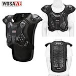 WOSAWE Adult Motorcycle Body Armour Vest MTB Motorcross Racing Protection Chest