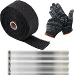 Exhaust Repair Kit, Exhaust Wrap and Exhaust Bandage, 22-Pcs Set Includes