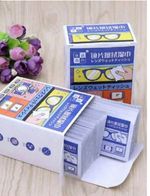100pcs Practical Eyeglass Cleaning Wipes, Lens Cleaning Cloths, Eyeglass Cleaner