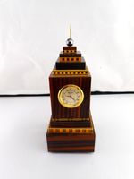 ELIE BLEU PARIS TABLETIER CLOCK
