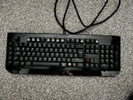 Black widow ultimate chroma keyboard, gaming keyboard, light up, working order