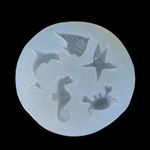Ocean Animal Resin Moulds Seashell for Shell Silicone Casting Mold Craf