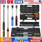 Calibrated Digital Torque Wrench 3/8" 1/2" 3/4" 1/4" Inch Reversible Adjustable