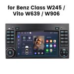 For 2006-2017 Mercedes-Benz Sprinter W906 Android15 Radio Stereo GPS Nav Carplay