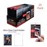 35PT 25Pack Ultra Clear One Touch Magnetic Card Holder For Trading Sports Cards
