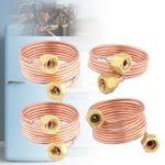 Refrigerator Tube Capillary Tube Cooling System Sturdy Coil Copper Tubes for