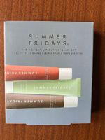 Summer Fridays The Holiday Lip Butter Set Lip Balm Set Of Three Full Size