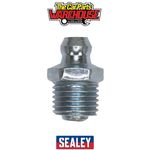 Sealey GNM18 Straight Grease Nipple M10 x 1mm - Pack of 25