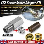 Oxygen O2 Lambda Sensor Spacer Adapter Plug Catalytic Converter Check Fix CEL 1X