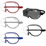 KROOPS VFR OTG  OVER THE GLASSES GOGGLES for Horse Riding / SkyDiving / Cycling