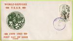 El Salvador 1960 World Refugee Year on First Day Cover