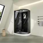 Aquatech Steam Shower Cabin 1200x800mm Spa Room Cubicle Enclosure Bathroom L/R