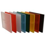 Acrylic Perspex® Colour Frosted Fluorescent & Mirror Sheets 3mm & 5mm Samples