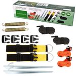 AWNING TIE DOWN KIT - UNIVERSAL STORM STAPS HEAVY DUTY CARAVAN MOTORHOME