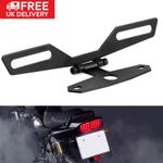 Universal Motorbike Motorcycle License Number Plate Holder Tail Tidy Bracket UK