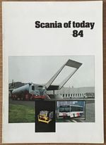 SCANIA of Today Publicity Brochure APR 1984